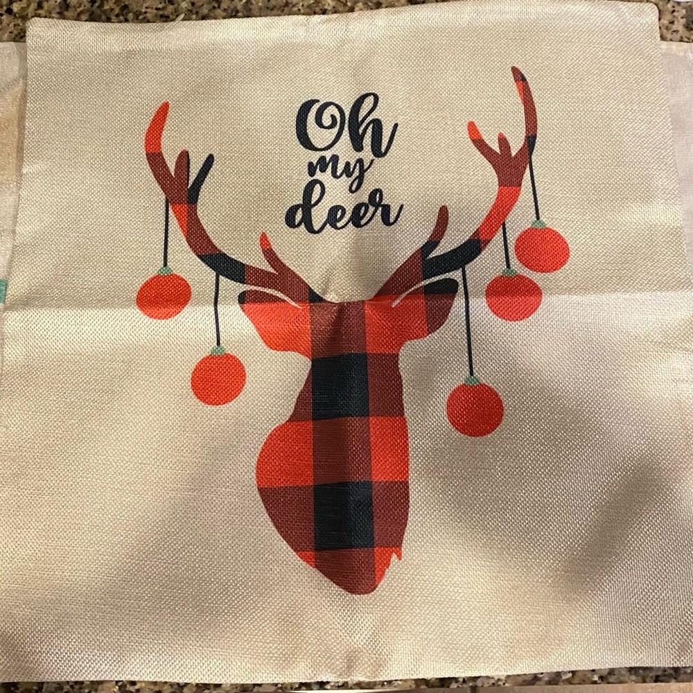 Throw pillow cover.   NWOT